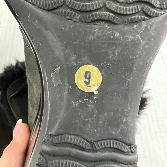 Aquatalia “Brass” Fold Down Wedge Boots - Size 9 - Picture 13 of 13